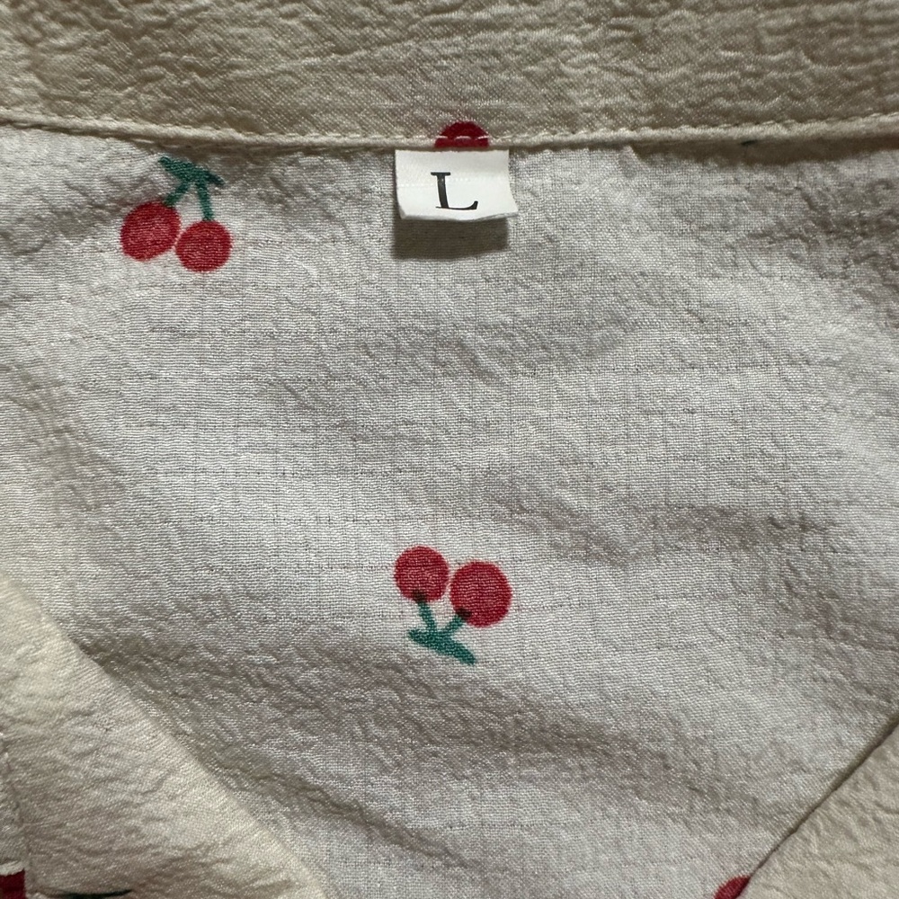 Cherry PJ Set - Picture 3 of 5